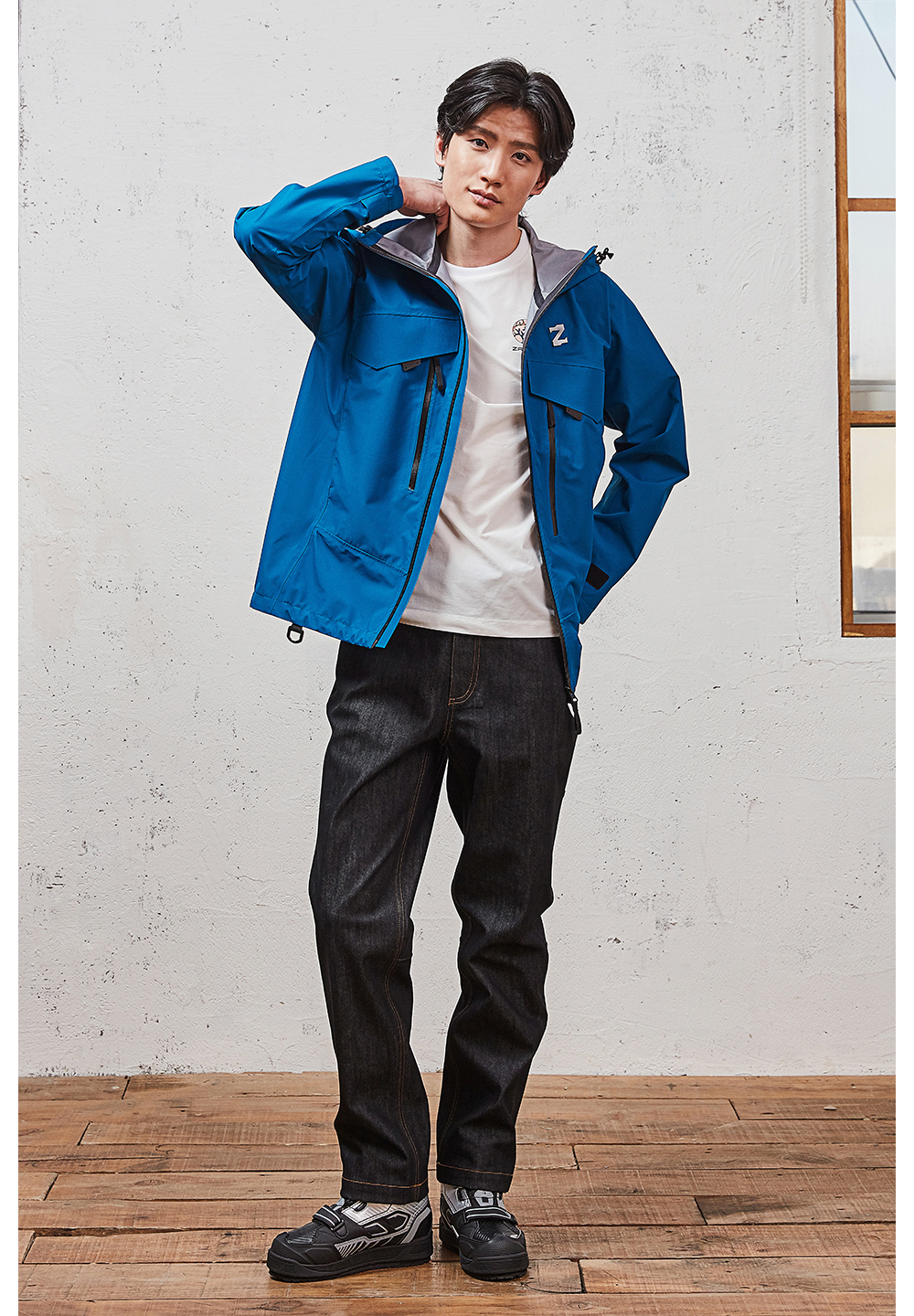 재킷 모델 착용 이미지-S14L4